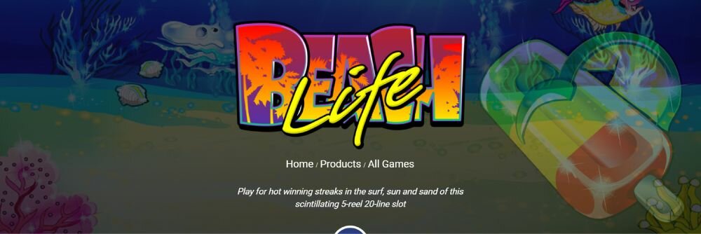 What are the features of Beach Life by Playtech